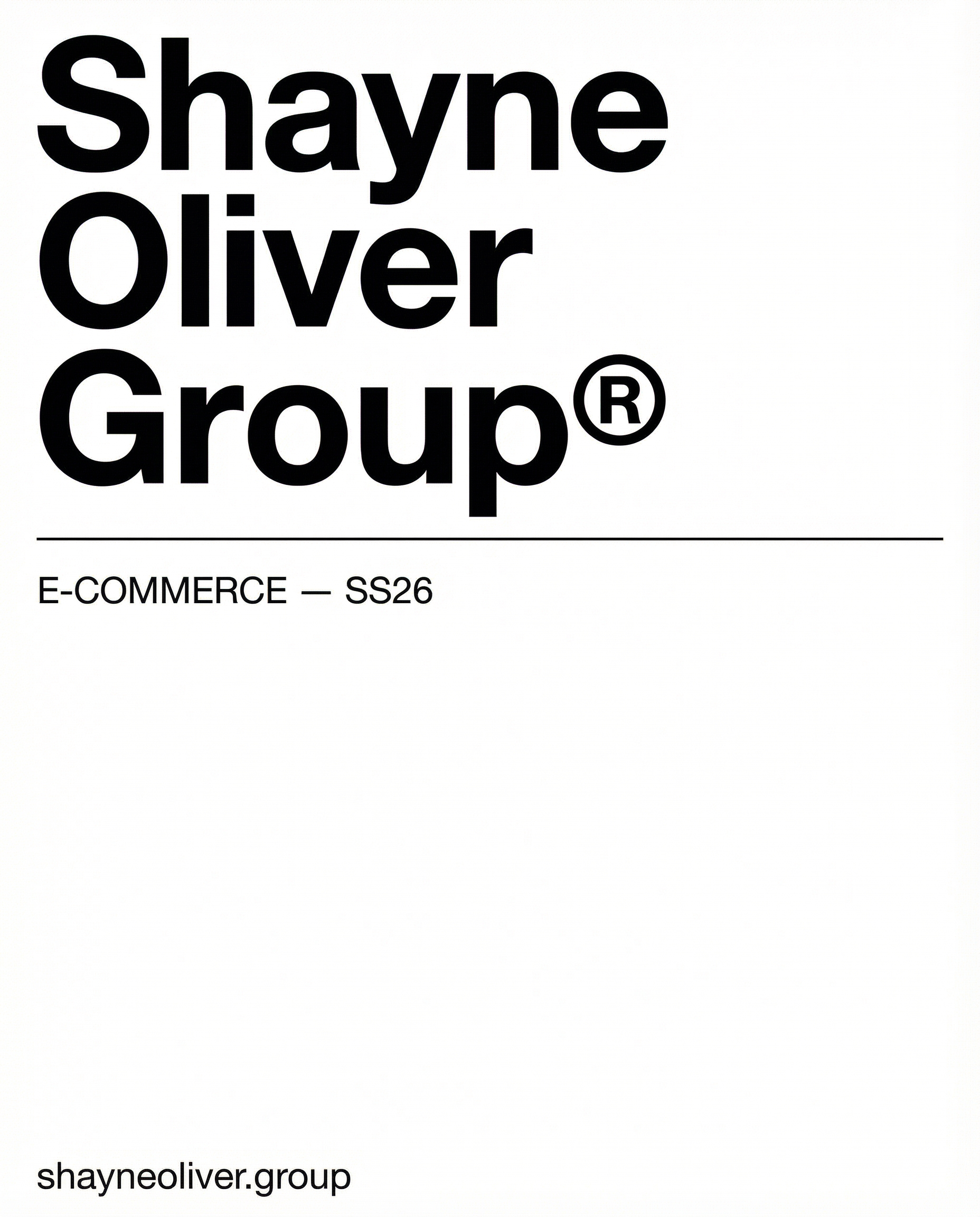 Shayne Oliver Group thumbnail
